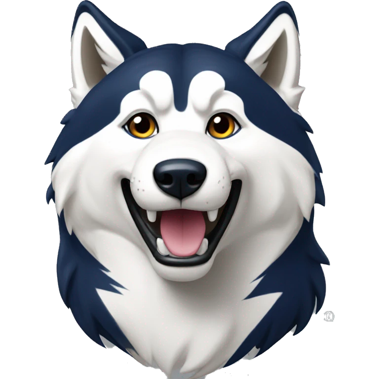 University of Connecticut Huskies emoji