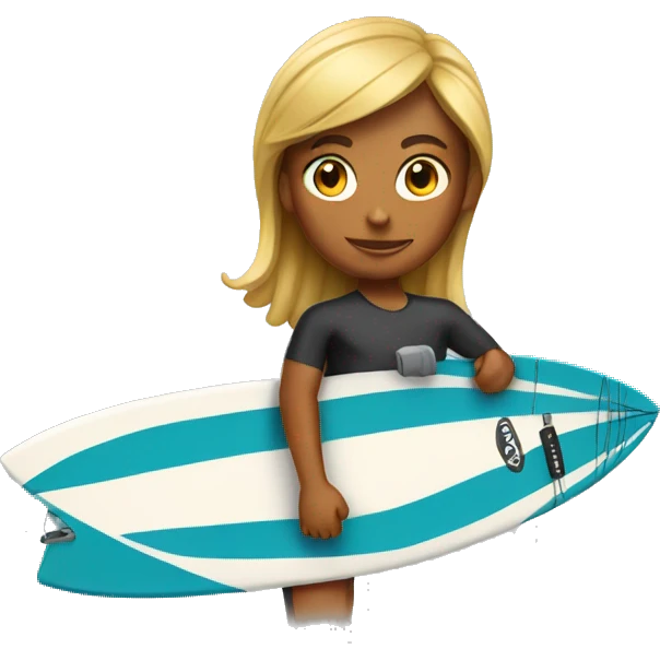 surfer shari emoji