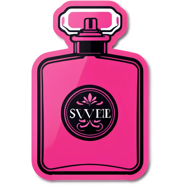 Pink perfume bottle emoji