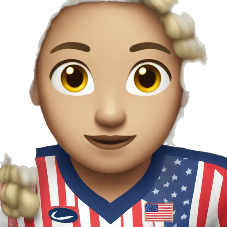 USA woman soccer emoji