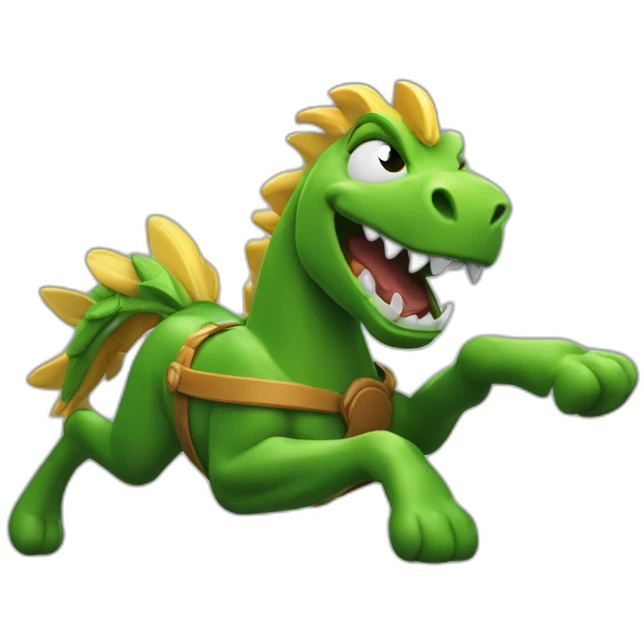 Dragos running crossplane from his machine emoji
