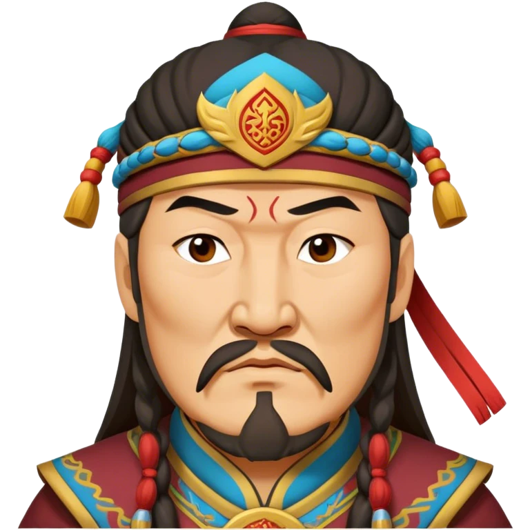genghis khan photorealistic emoji