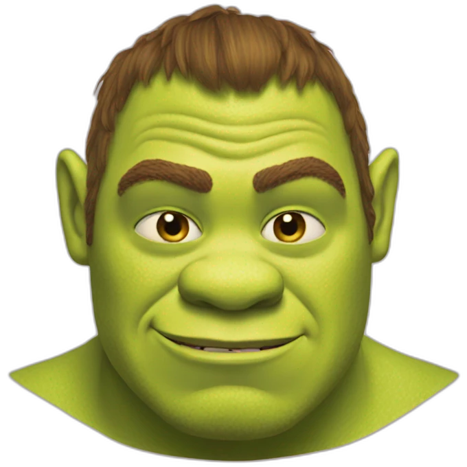 shrek with dorah style emoji