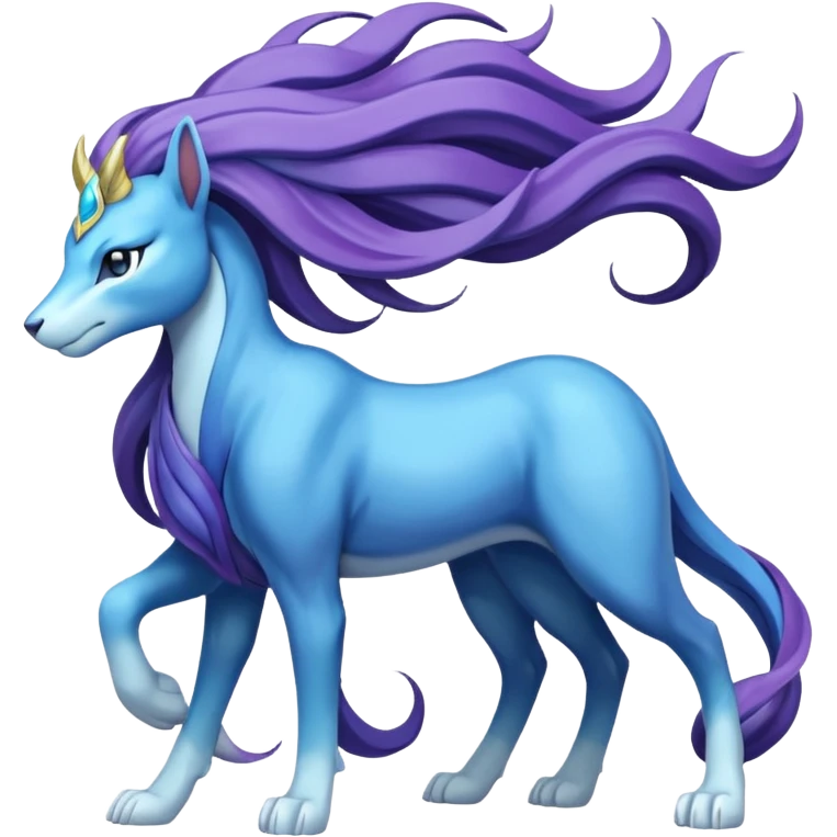 Suicune (full body) emoji