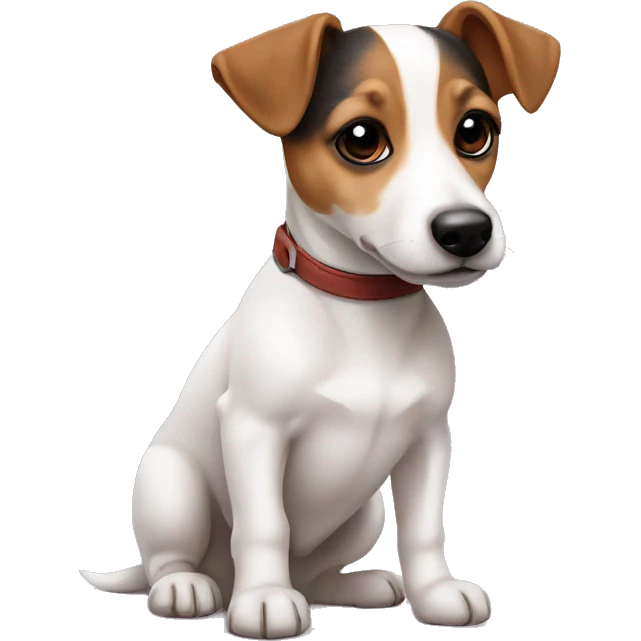Chien bébé jack Russel tout mignon  emoji