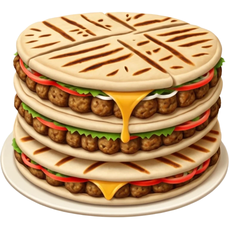 Kabab paratha emoji