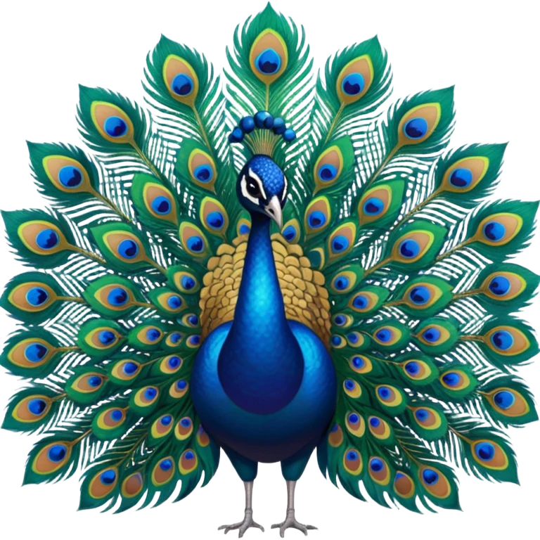 Peacock emoji