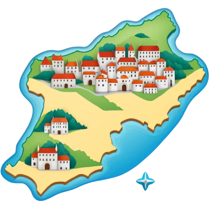 Mapa Galicia  emoji