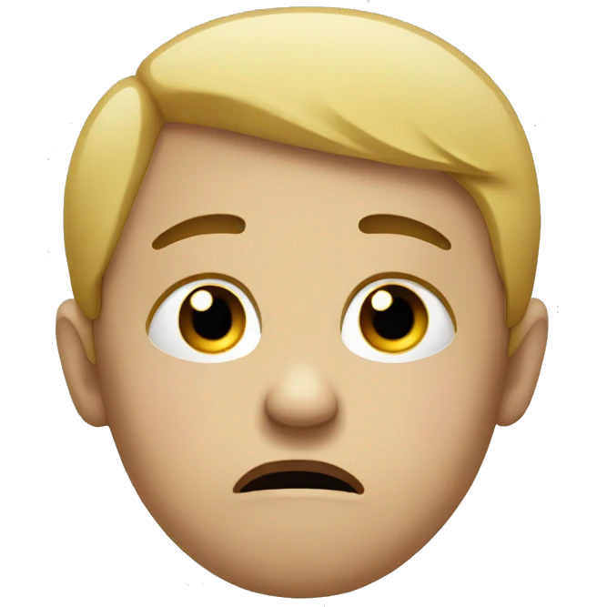 Sad crying  emoji