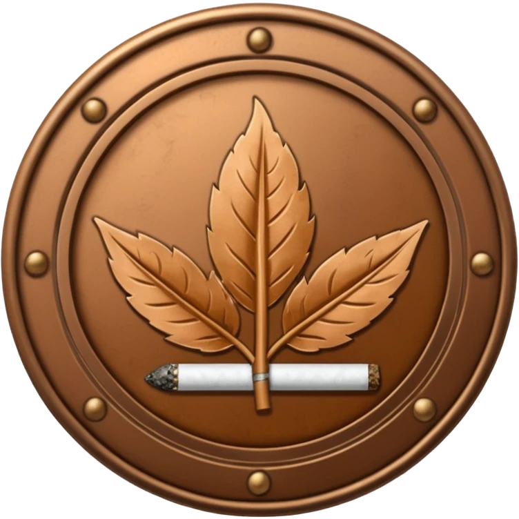  Badge of tobacco emoji