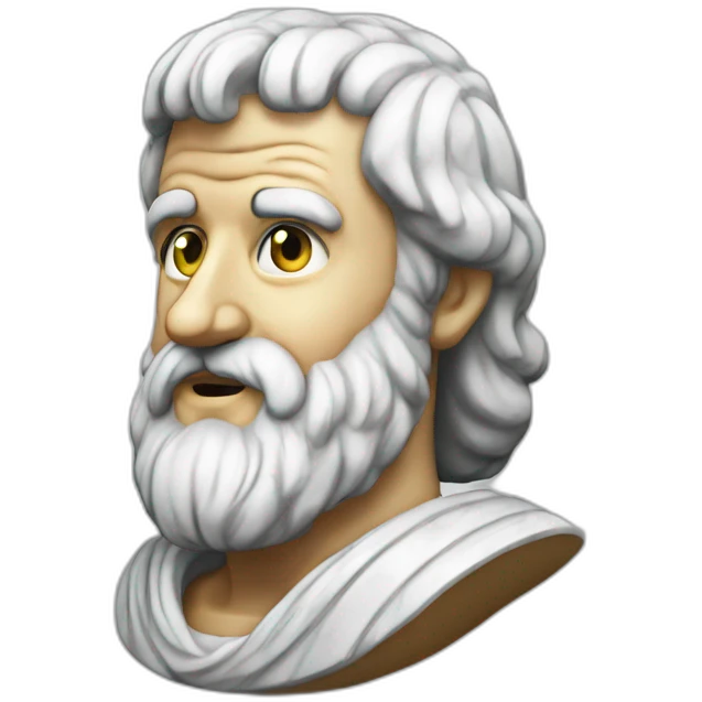 marble Aristotle emoji