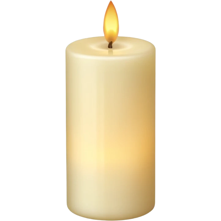 Decorative Wax Candle  emoji