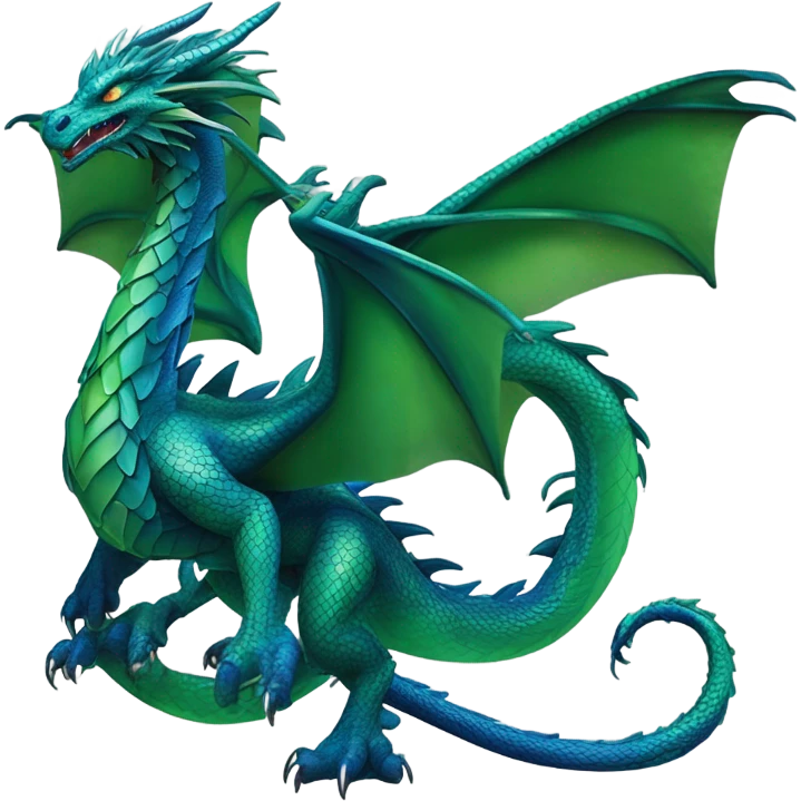 Twin dragons  emoji