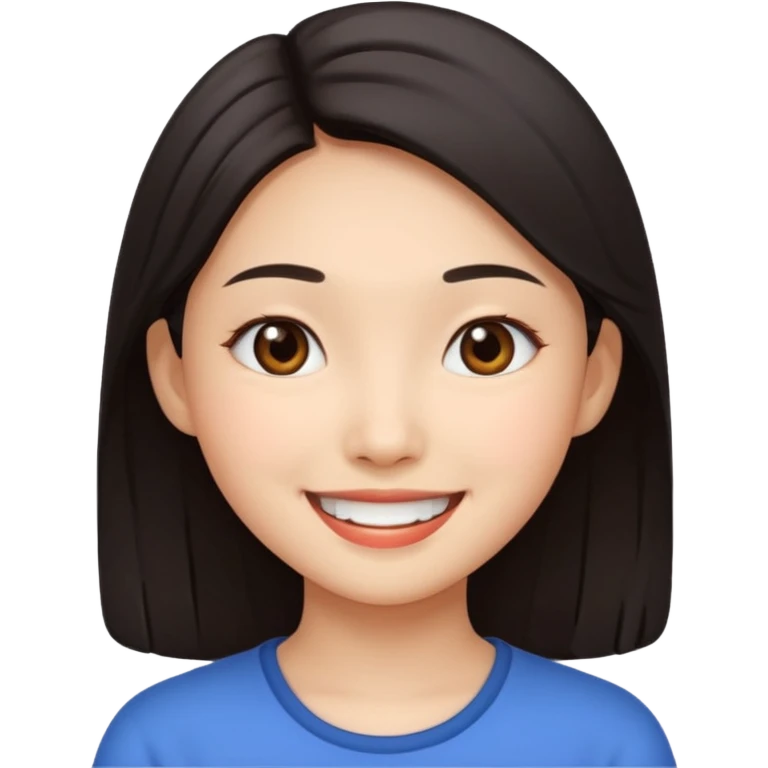 Asian girl emoji