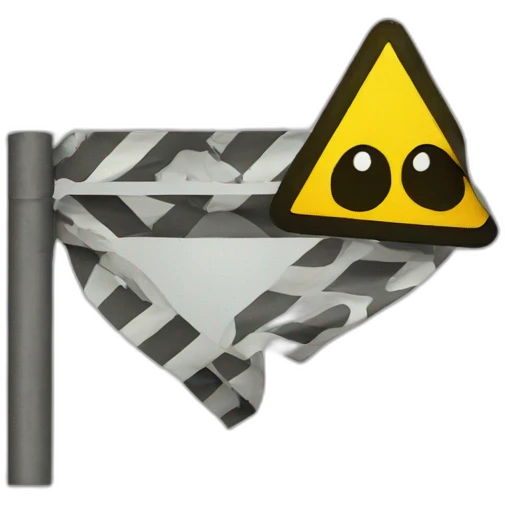 caution sign emoji