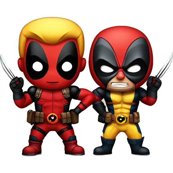Deadpool and wolverine  emoji