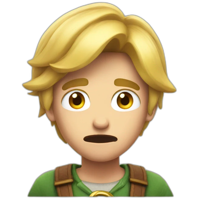 Link shocked emoji