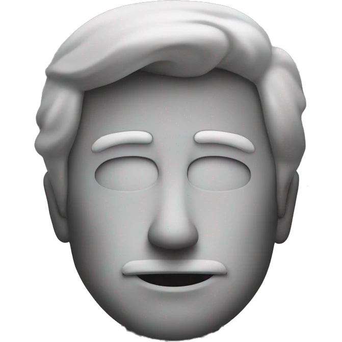 Nigel with no face funny emoji