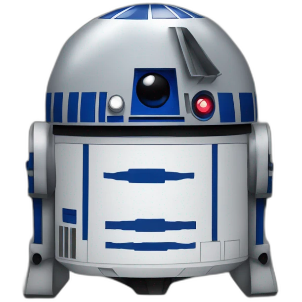 r2d2 hair metal band emoji