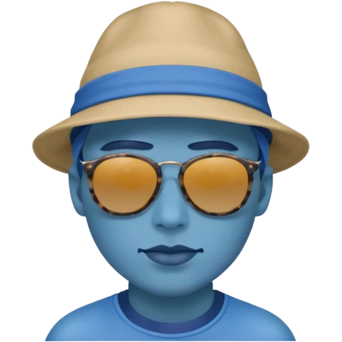 Yuǧalak Mavi tik emoji