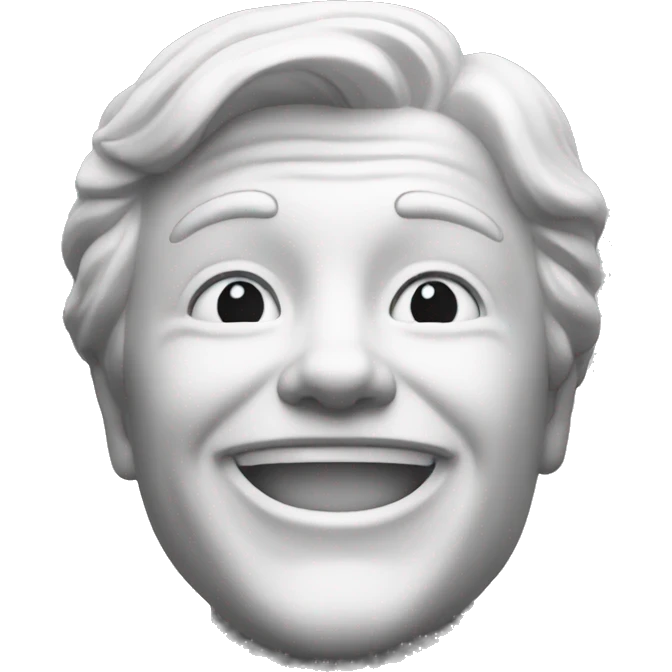 Statue smile-solo levelling and likes emoji