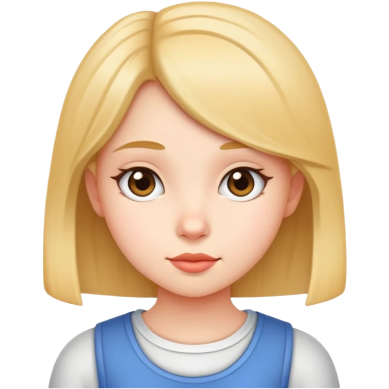 Petite girl with slim thick emoji