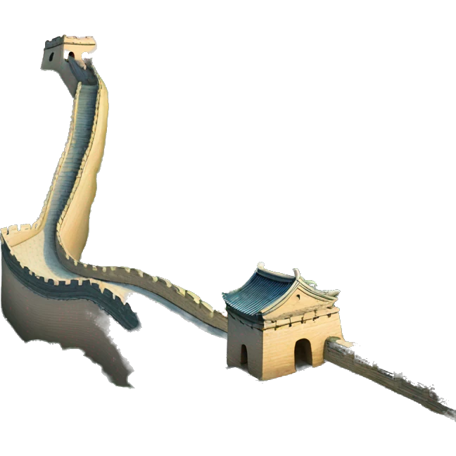great wall of china emoji