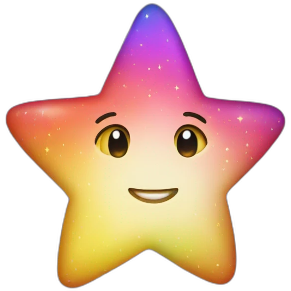 Star rainbow emoji