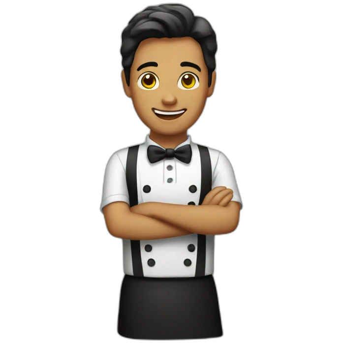 waiter emoji