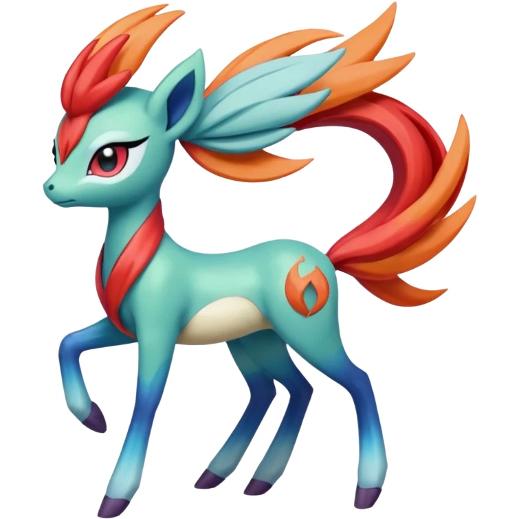 Meloetta-Keldeon-Pokémon-Fakémon-fusion-hybrid-creature emoji
