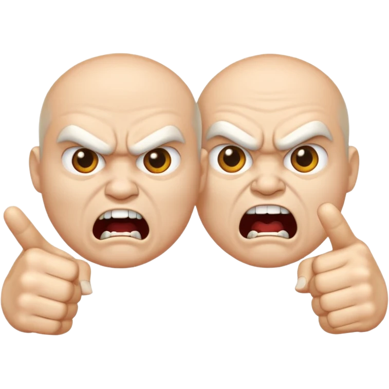 Two Soyjaks Pointing emoji