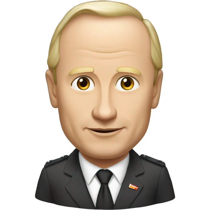Vladimir poutine qui boit emoji