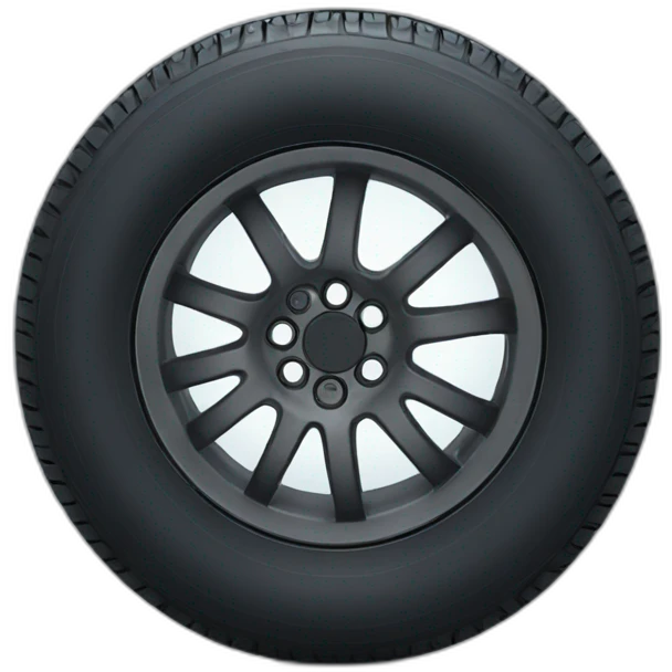 Car tires emoji