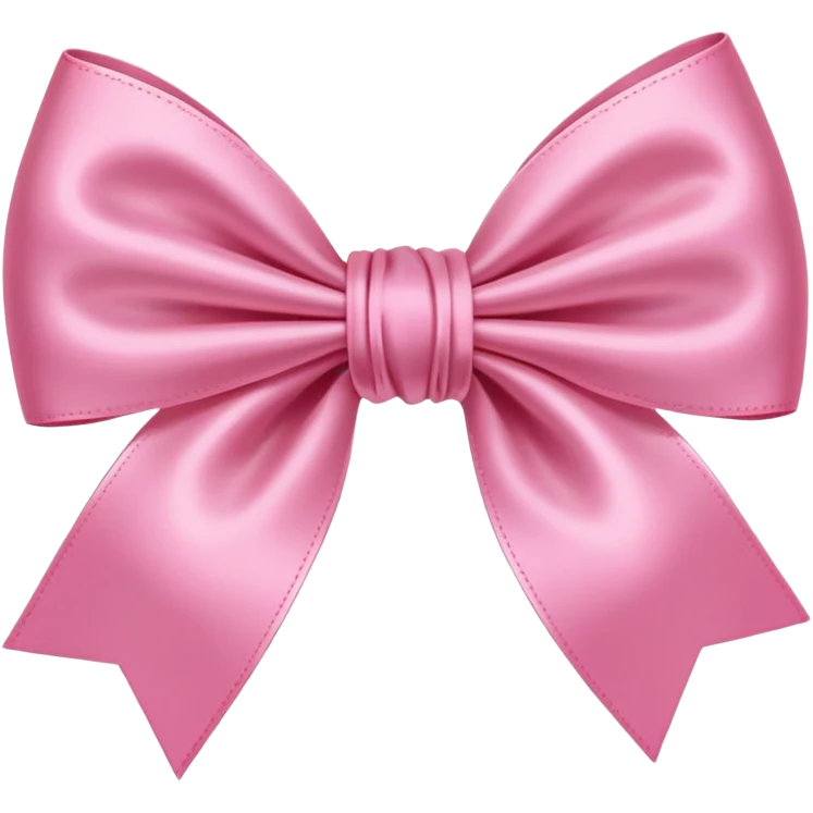 Coquette bow emoji