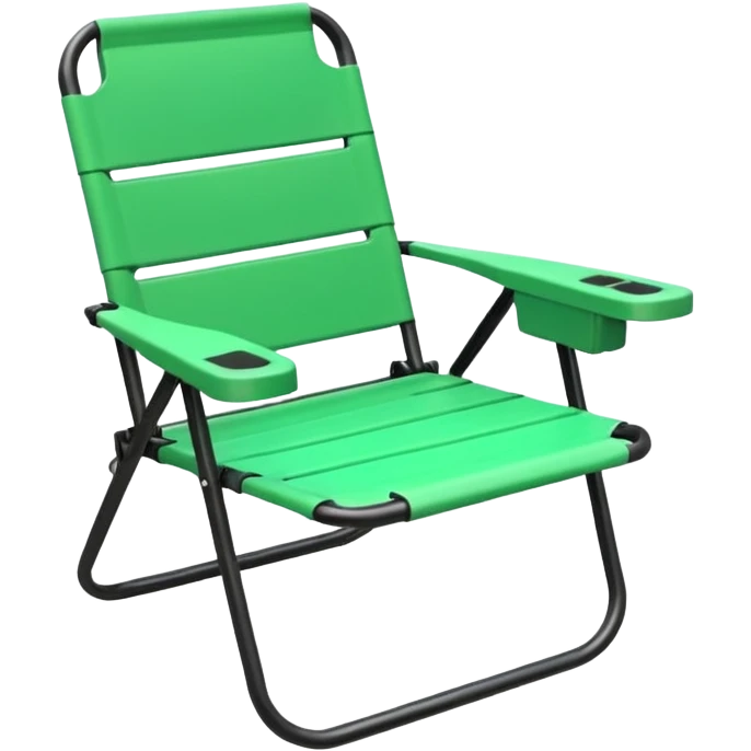 green lawn chair emoji