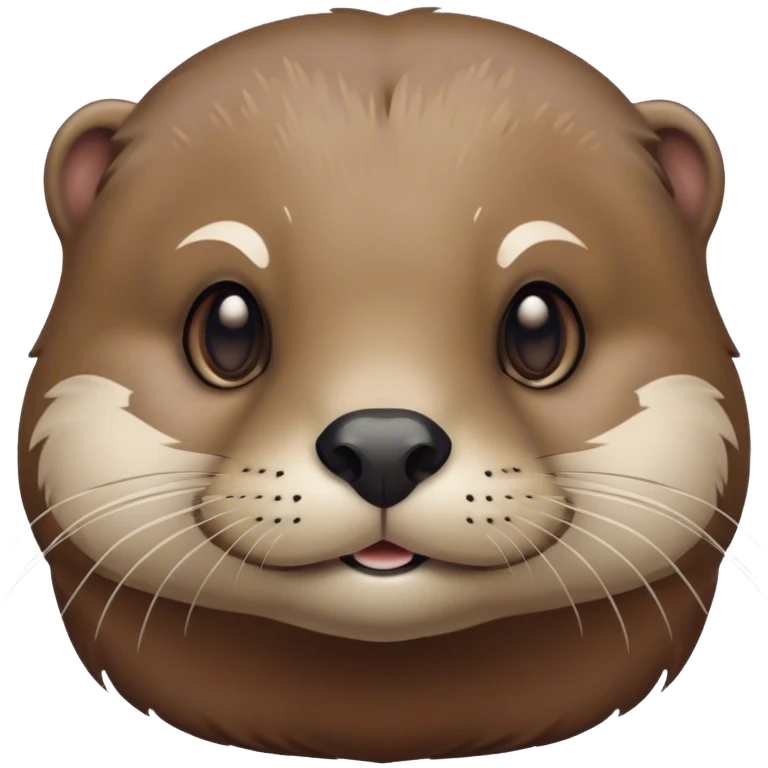 Otter with a buen emoji