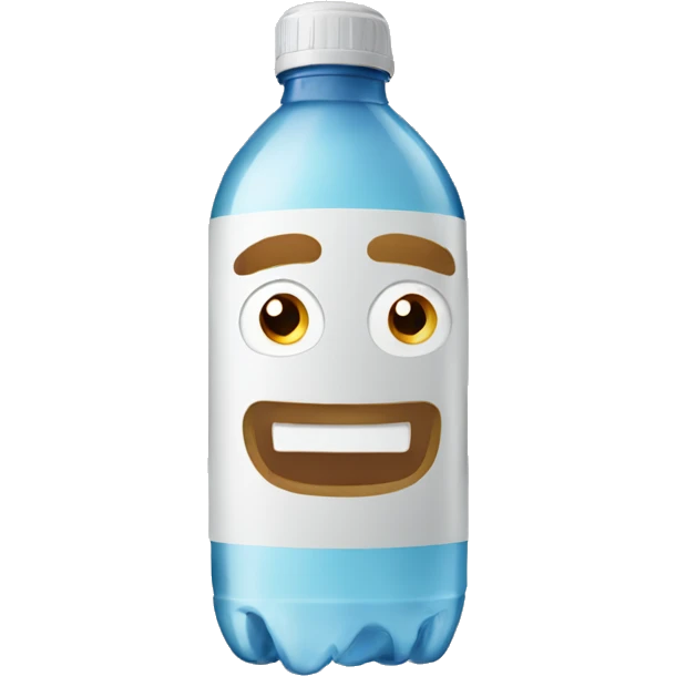Water bottle  emoji
