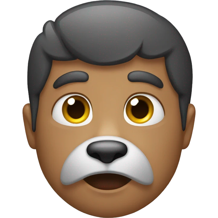 Oso con anteojos emoji