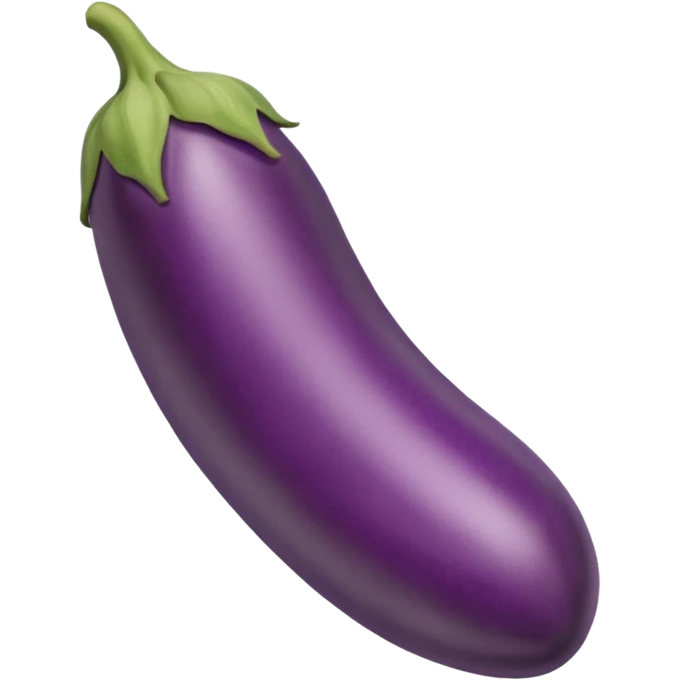 Egg plant between foot emoji