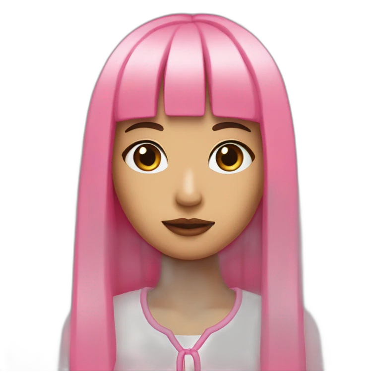 black pink lisa emoji