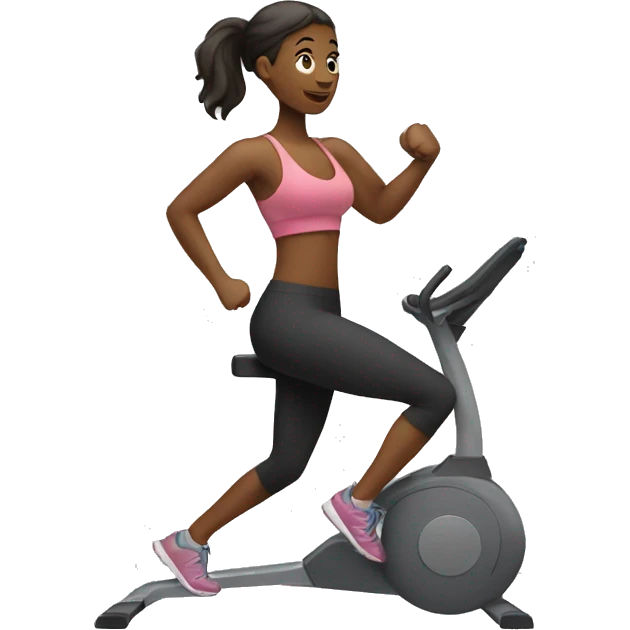 woman working out emoji