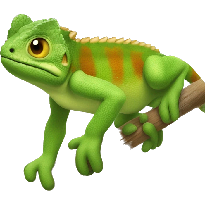 Caméléon suisse emoji
