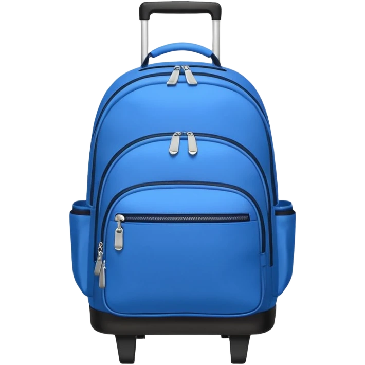 Rolling backpack with handle emoji