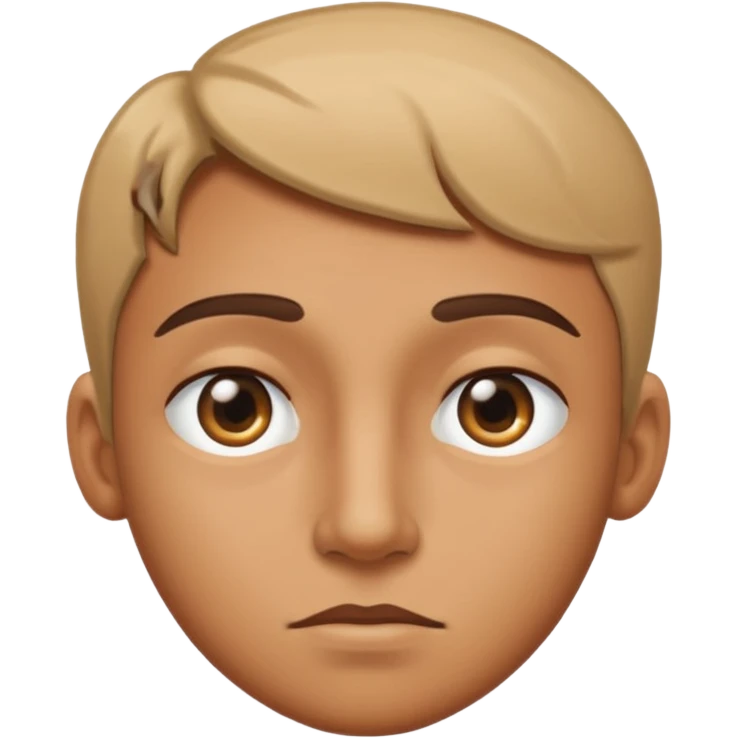 looking to the side with one eye looking back  emoji