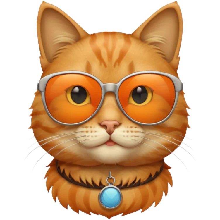 Cat wearing sunglasses emoji