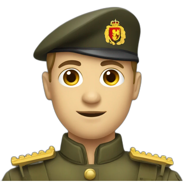 Belgium soldier emoji