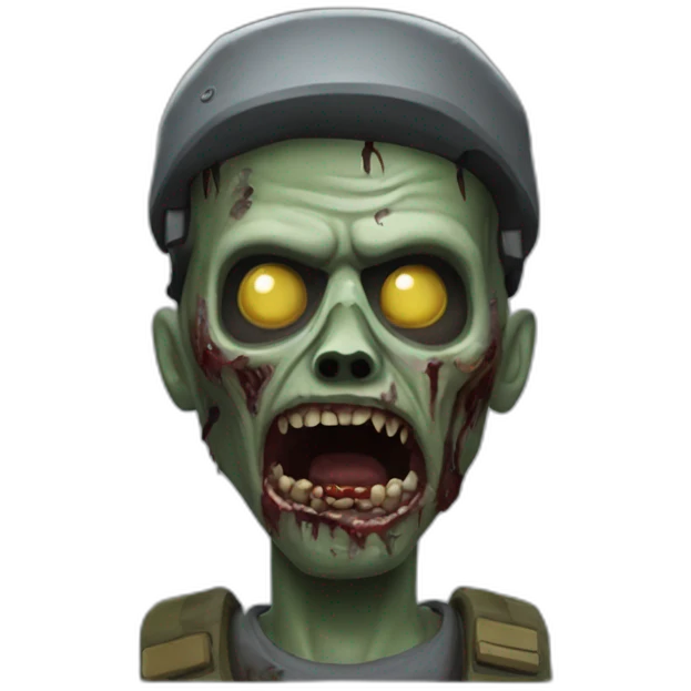 Call of duty zombie emoji