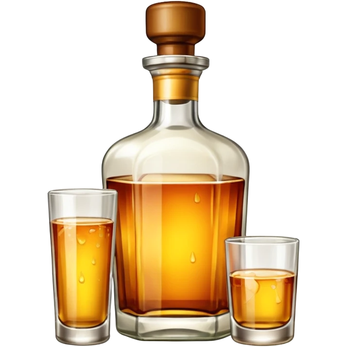 Bottle of Tequila emoji