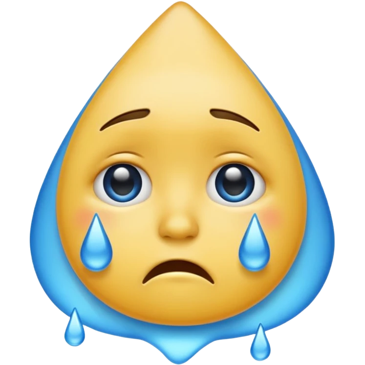 Üzgün gözleri dolan emoji emoji