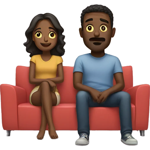 couple watching netflix  emoji